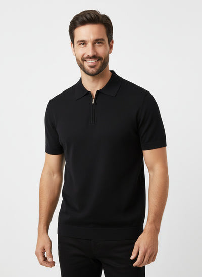 SANTIAGO | POLO CON CREMALLERA | ELEGANCIA MODERNA