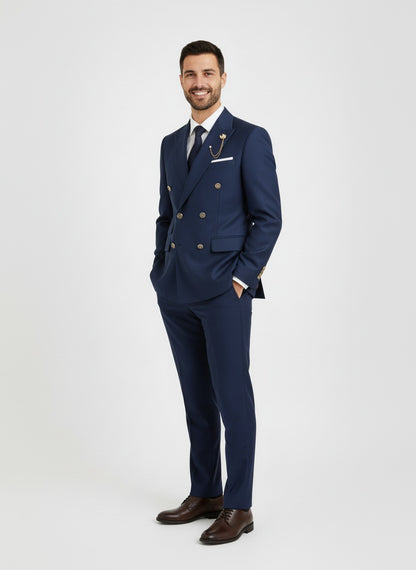 OIER | TRAJE DE HOMBRE | DOBLE BOTONADURA Y DISTINCIÓN