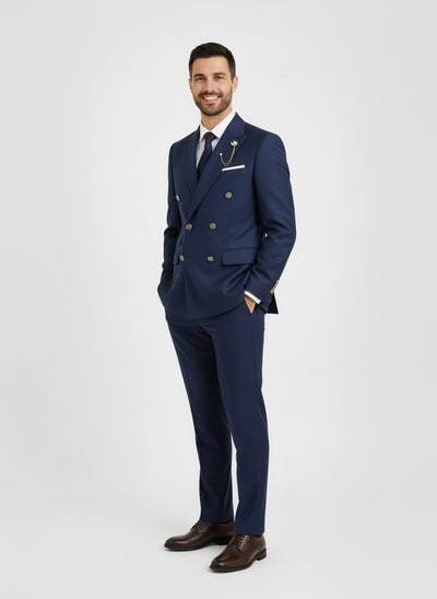 OIER | TRAJE DE HOMBRE | DOBLE BOTONADURA Y DISTINCIÓN