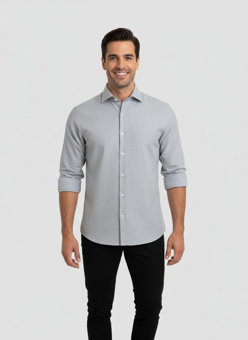 LUCERO | CAMISA LINO-ALGODÓN | ELEGANCIA LIGERA