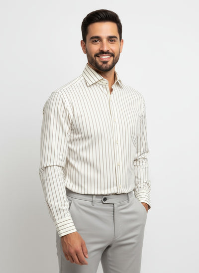 BASTIAN | CAMISA DE RAYAS | ELEGANCIA CLÁSICA