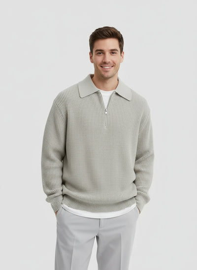 NAVARRO | JERSEY DE CREMALLERA | ESTILO SUTIL