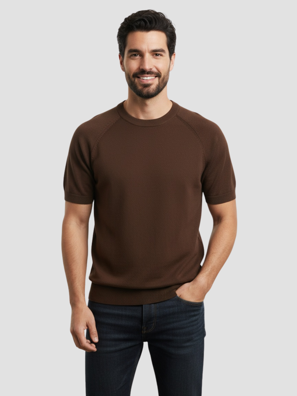 JULIÁN | CAMISETA PUNTO FINO | ESTILO DEFINIDO