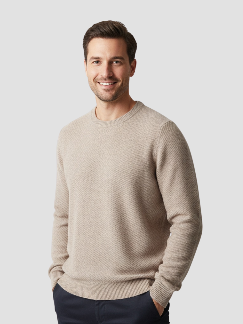 BRAULIO | JERSEY DE PUNTO | CUELLO REDONDO Y ELEGANCIA ATEMPORAL