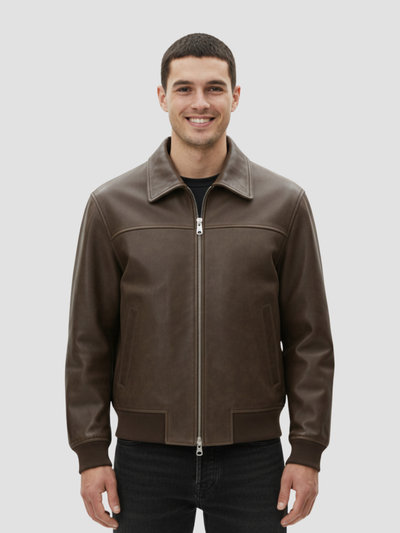 CABRERA | CAZADORA DE PIEL | LOOK CLÁSICO Y MODERNO