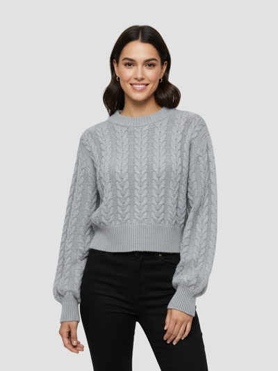 SERELINA | JERSEY DE MUJER CON ESCOTE PLEGADO – EQUILIBRIO ENTRE SENSUALIDAD Y DISTINCIÓN