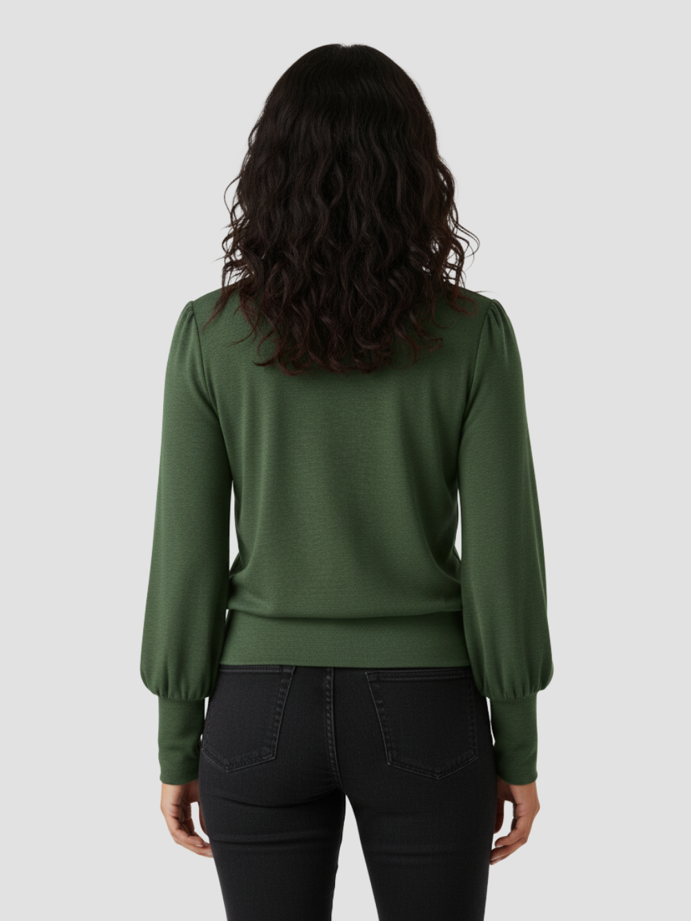 DACIO | TOP DE PUNTO ELÁSTICO CON SOPORTE – LÍNEAS LIMPIAS Y FACILIDAD COTIDIANA