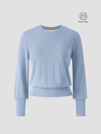 DACIO | TOP DE PUNTO ELÁSTICO CON SOPORTE – LÍNEAS LIMPIAS Y FACILIDAD COTIDIANA