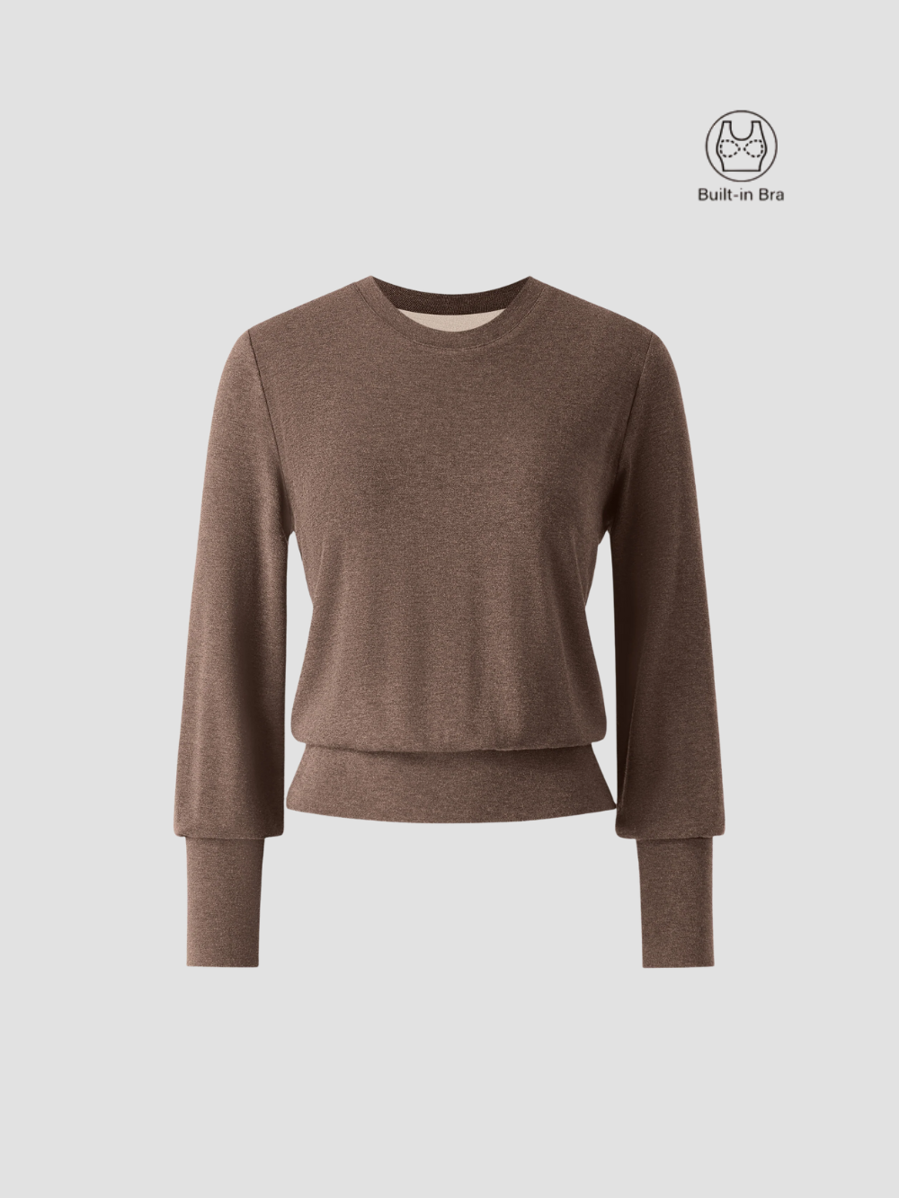 DACIO | TOP DE PUNTO ELÁSTICO CON SOPORTE – LÍNEAS LIMPIAS Y FACILIDAD COTIDIANA