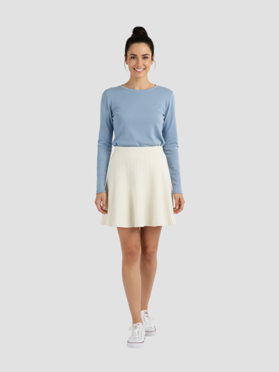 CLARA | FALDA DE MUJER | PLISADA Y ELEGANCIA ATEMPORAL