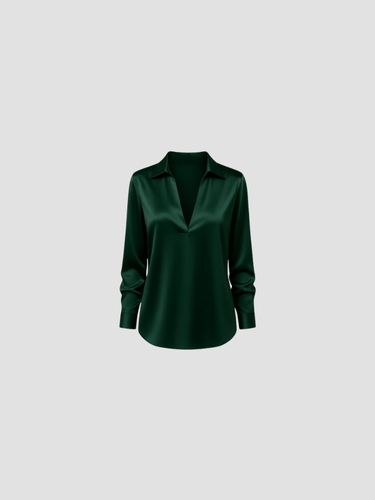AURELIA | BLUSA DE SATÉN | SOFISTICACIÓN FLUIDA Y ESTILO ATEMPORAL