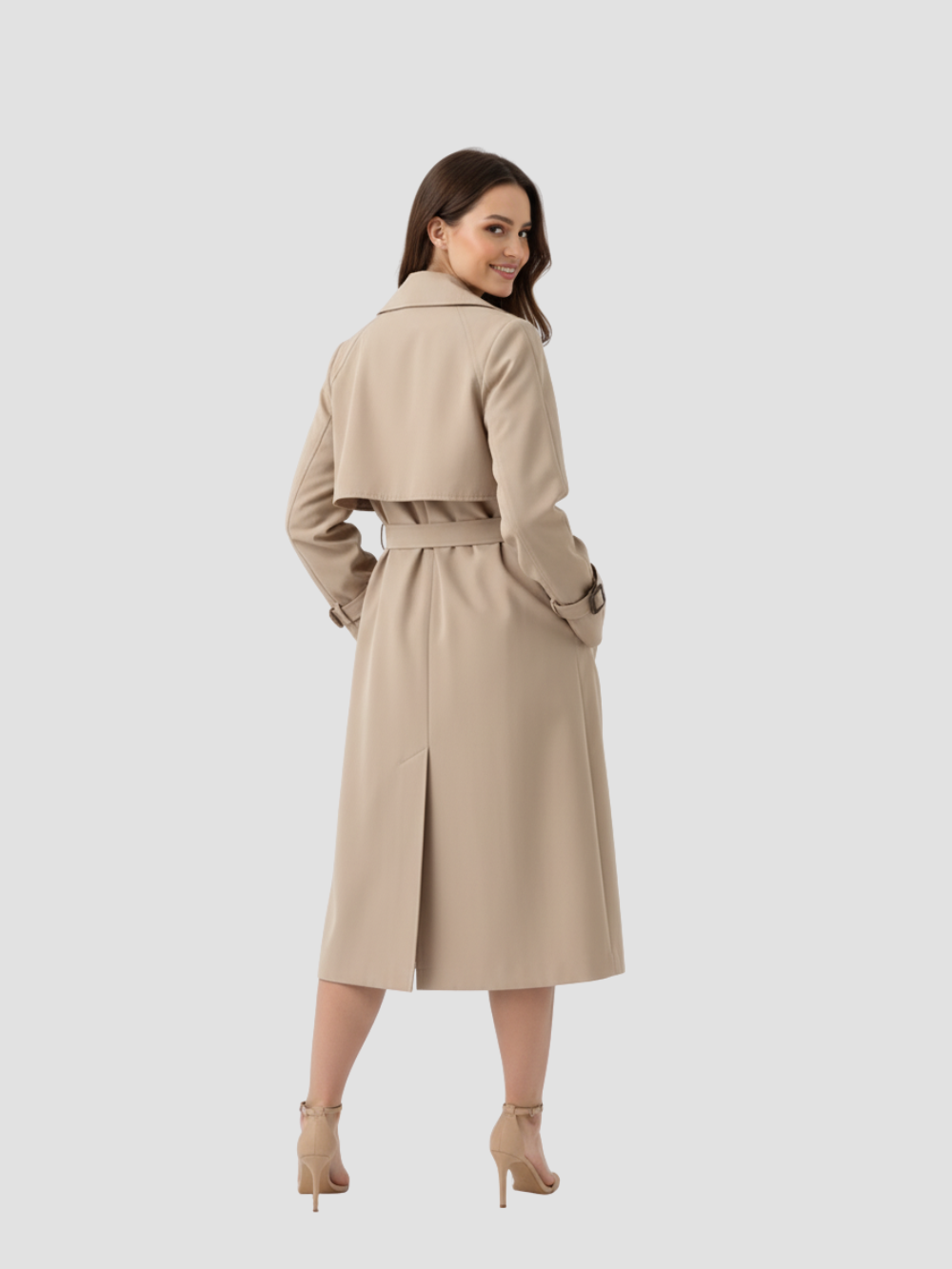 LUCÍA | TRENCH DE MUJER | CINTURÓN Y SOFISTICACIÓN ATEMPORAL