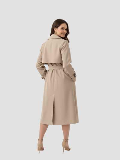 LUCÍA | TRENCH DE MUJER | CINTURÓN Y SOFISTICACIÓN ATEMPORAL