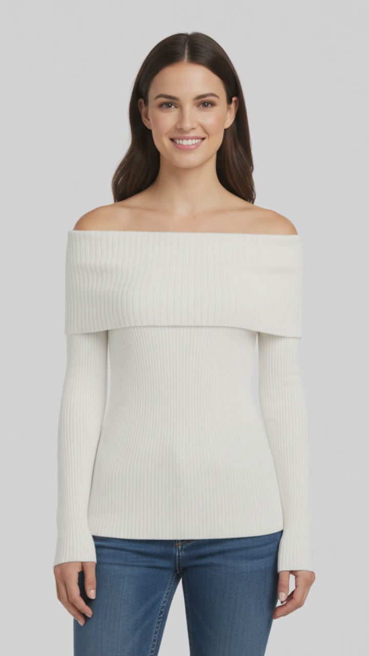 ISANDRA | JERSEY ASIMÉTRICO DE MUJER – FEMINIDAD SUTIL Y ESTILO CONTEMPORÁNEO